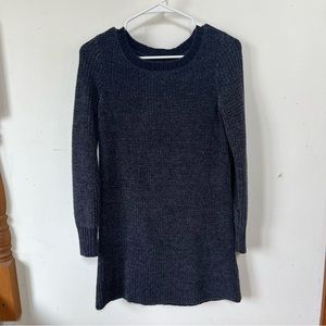 Navy American Eagle chenille sweater dress
